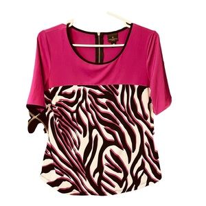 Ladies Worthington  Petite Top MP. EUC